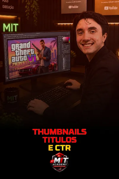 Thumbnails, títulos e CTR